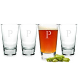 Personalized Classic Pint Glasses (Set of 4) - 1