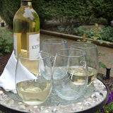 Stemless Wine Glasses - Set of 4 - 3